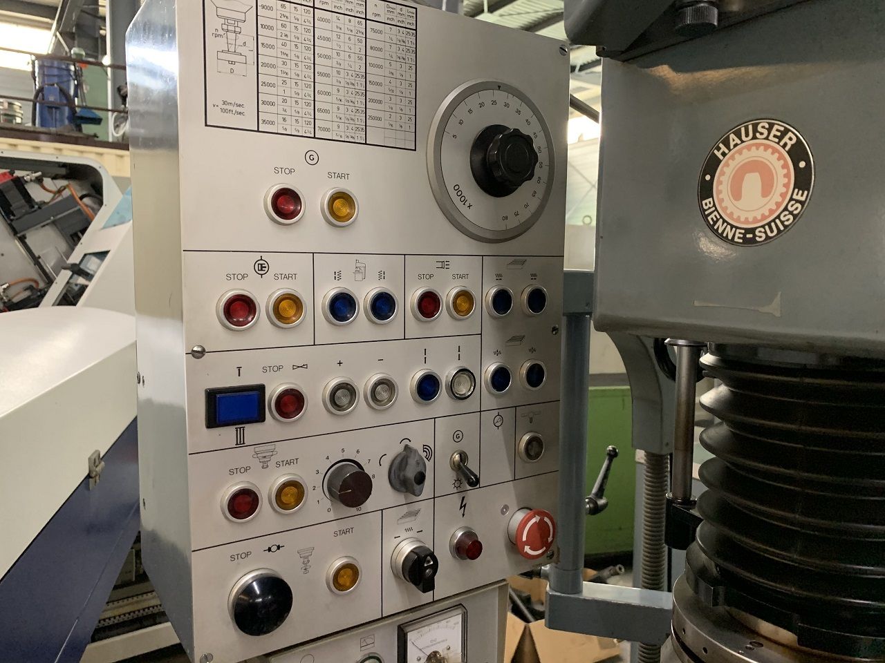 Grinding/HAUSER 3-SMO COORDINATE GRINDING MACHINE