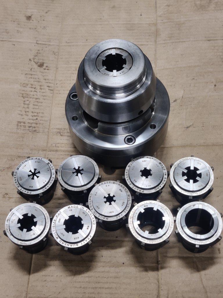 Chucks/Used Crawford Collet chuck to suit Crawford multibore collets (4660)