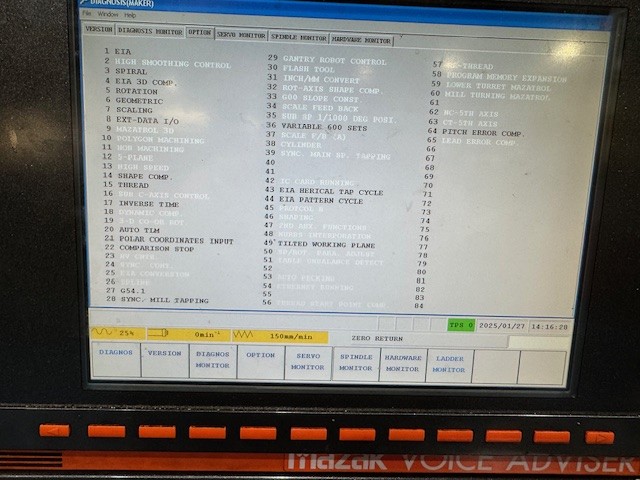 Vertical Machining Centres/Used Mazak VCN510C-II (4797)