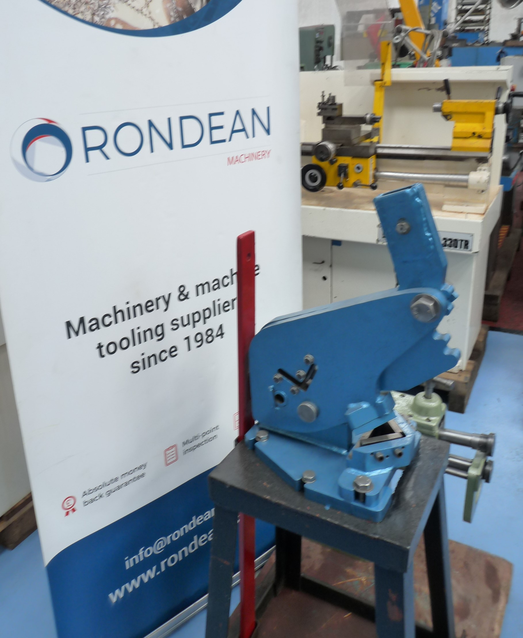 Metal Cutting/Hand Operated Angle Notcher, Bar & Angle Cropper