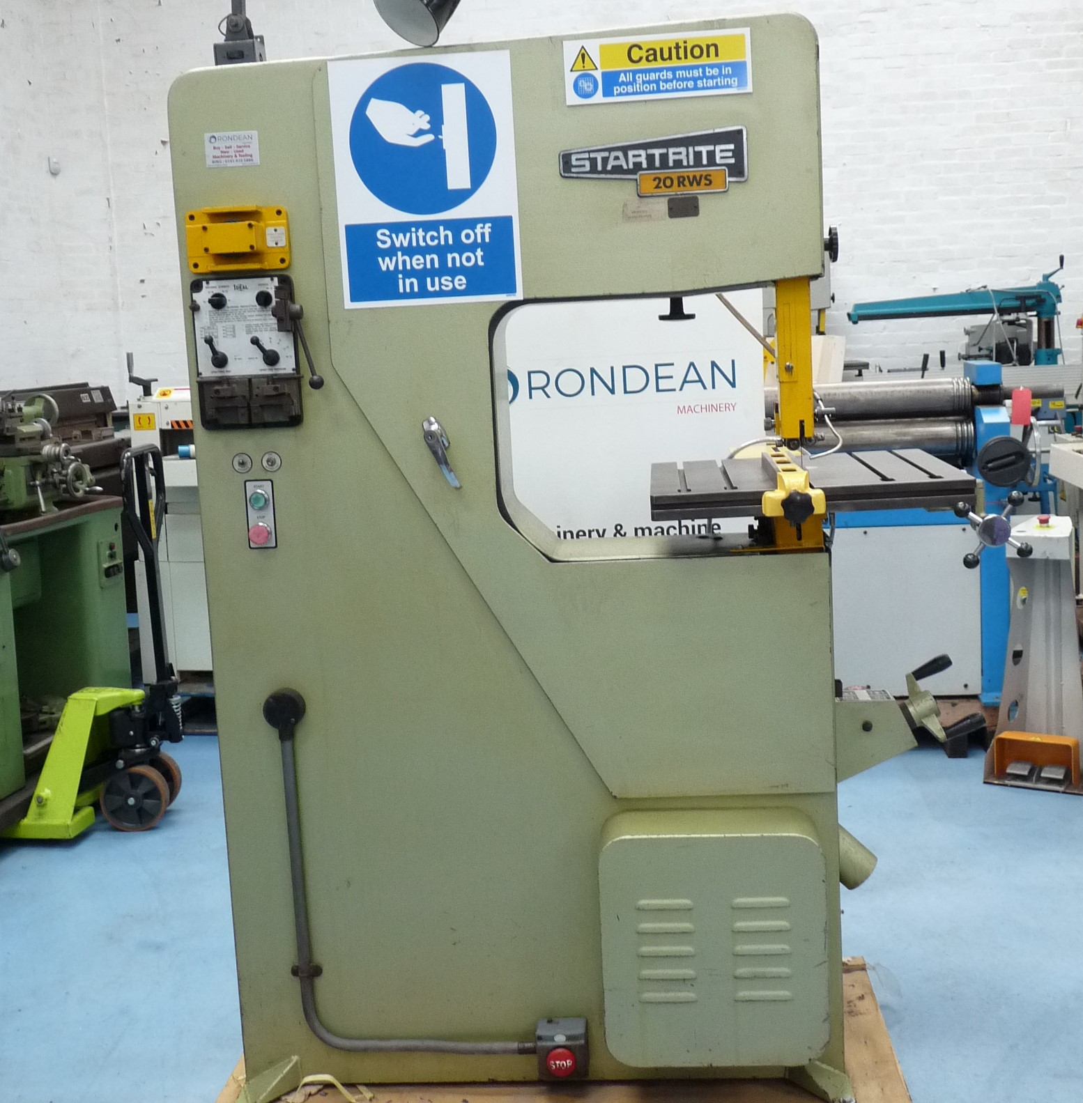 Sawing/20RWS Vertical Tool Room Band Saw