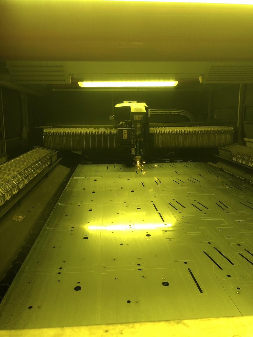 Laser Cutting/Amada - FOL 3015 AJ FIBER 4000 NT / ASLUL 300FLCAJ