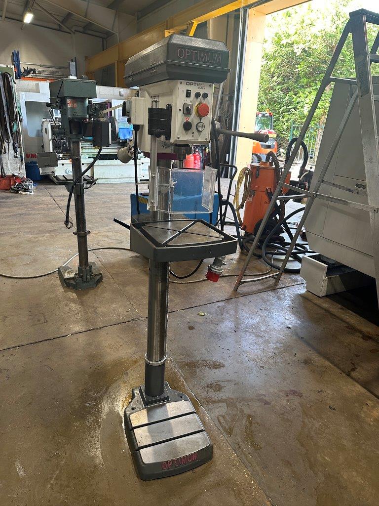 Pillar/Pedestal Drills/Used Optimum B28H Pillar Drill (4828)