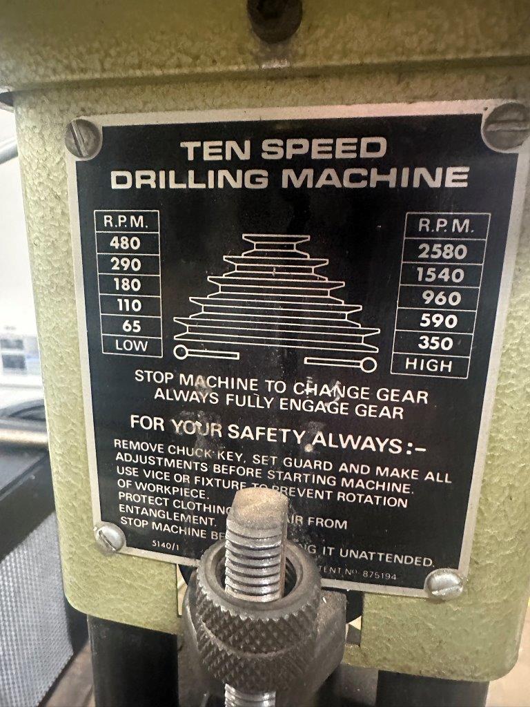 Pillar/Pedestal Drills/Used Startrite Mercury Pillar Drill (4866)